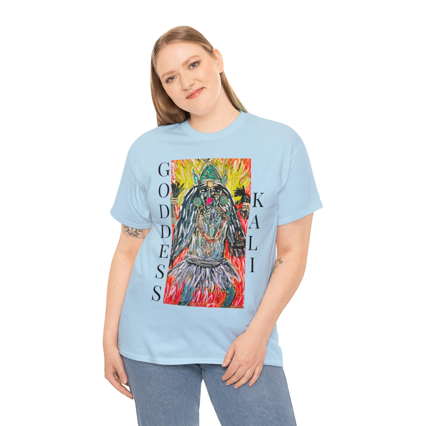 Hindu GODDESS Kali Unisex Heavy Cotton Tee