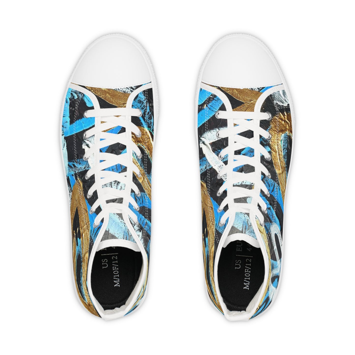 "LOVEHAPPY" Men's High Top Sneakers