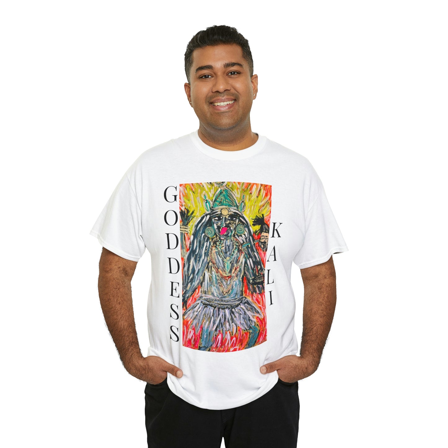 Hindu GODDESS Kali Unisex Heavy Cotton Tee