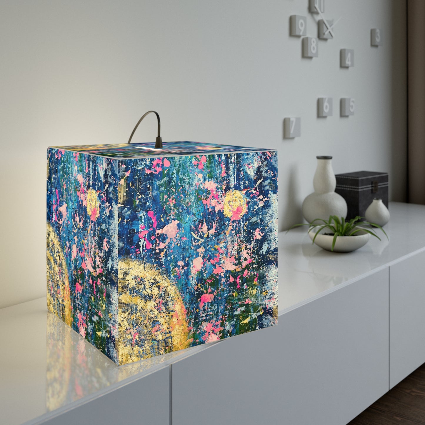 "When Pigs Fly" Light Cube Lamp