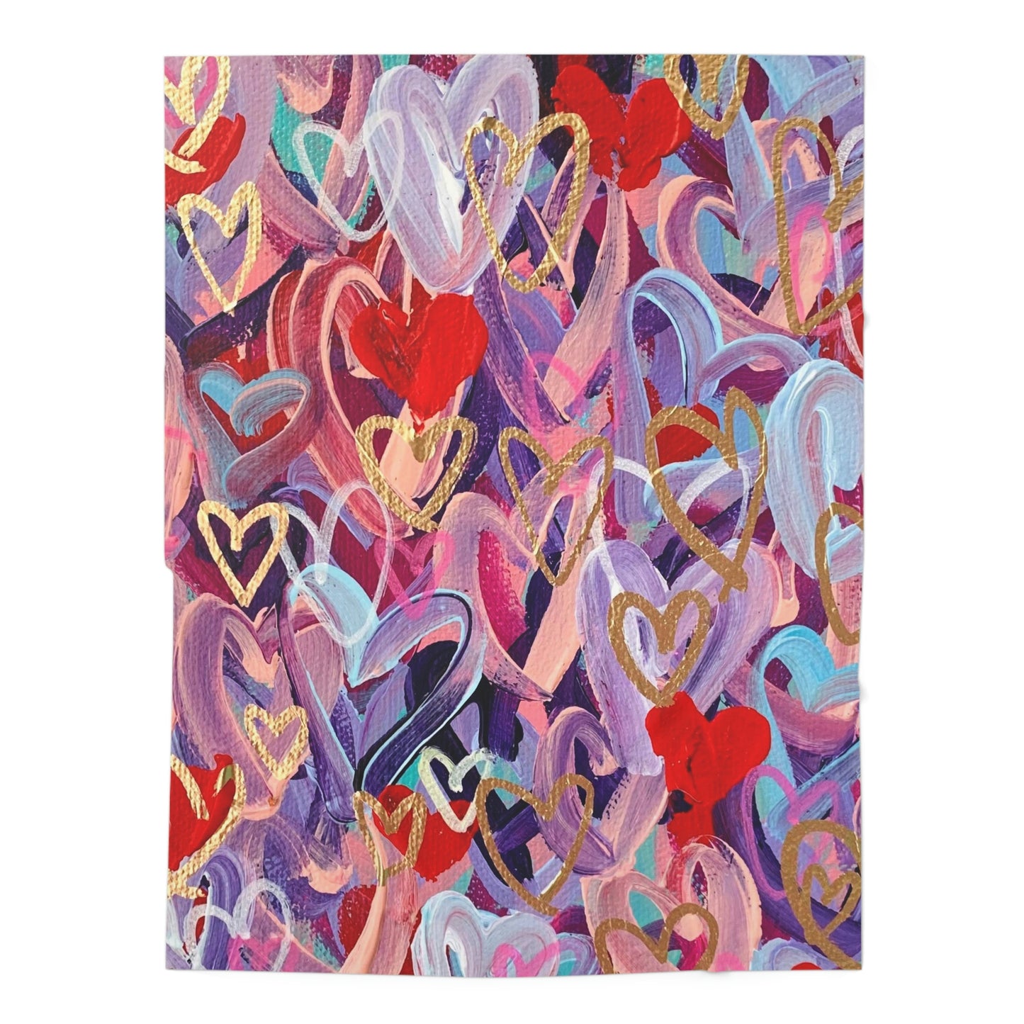 "Wrapped in Love" Baby Swaddle Blanket