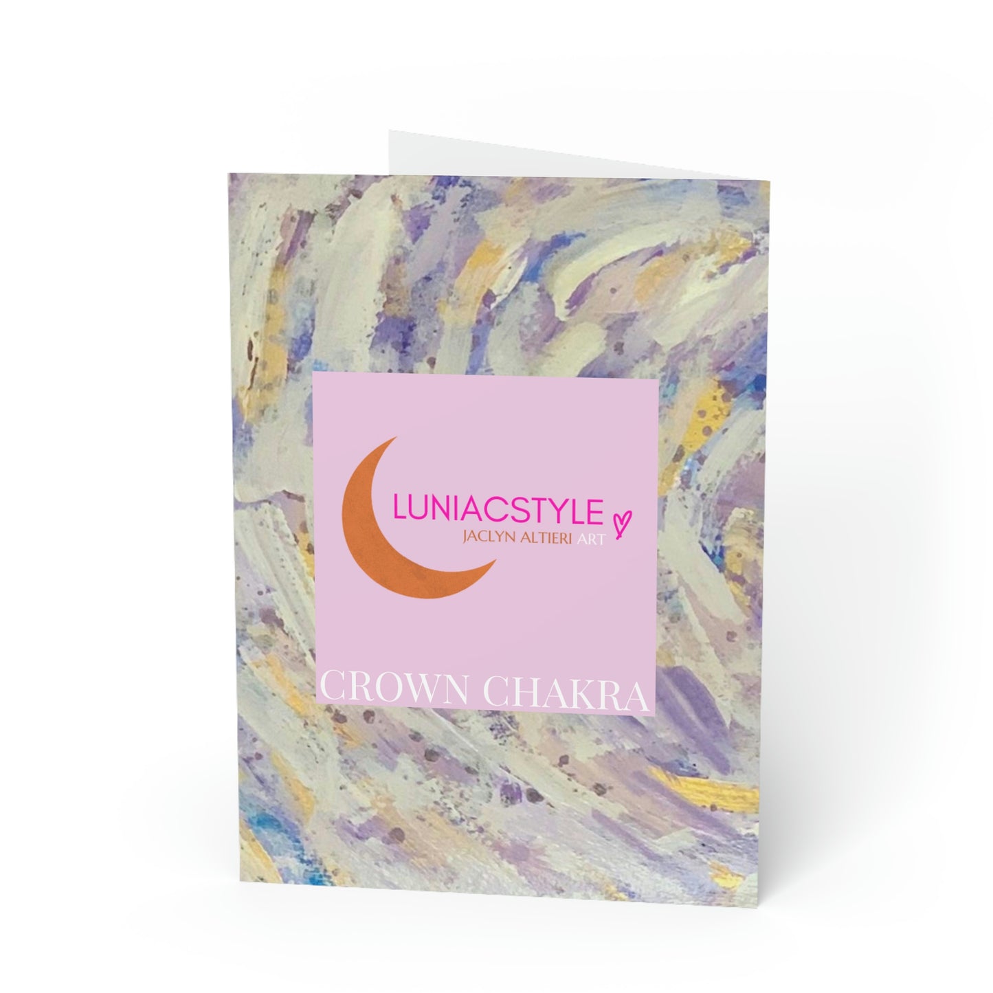 CROWN CHAKRA Greeting Card