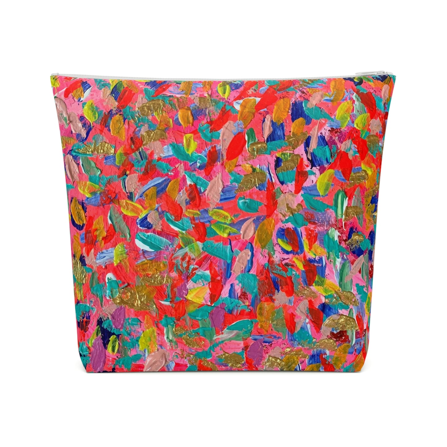 "It's All Jazz" Original Art Work Cotton Cosmetic Bag