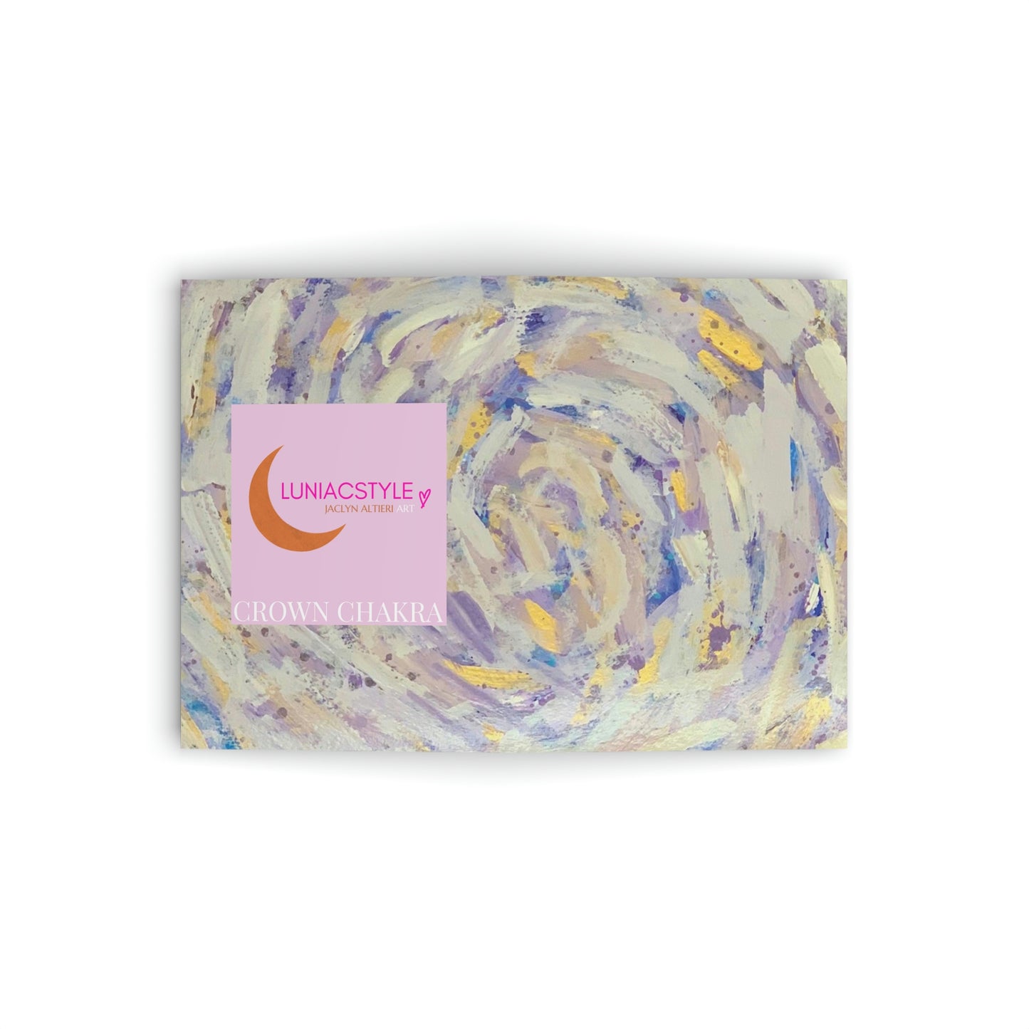 CROWN CHAKRA Greeting Card