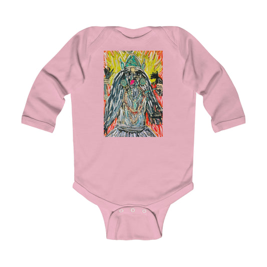 Hindu Goddess Kali Infant Long Sleeve Bodysuit