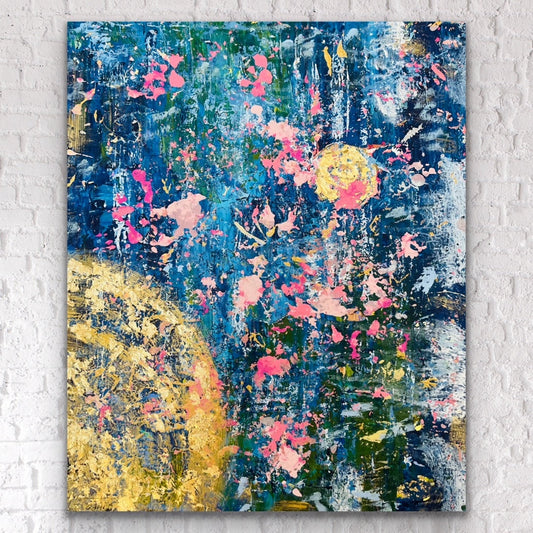 "When Pigs Fly" Original Painting on Canvas (SOLD)