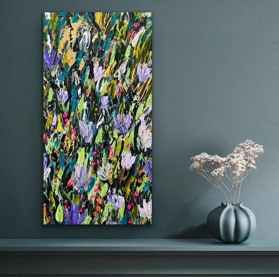 "MoonBeam" Original Painting on Canvas