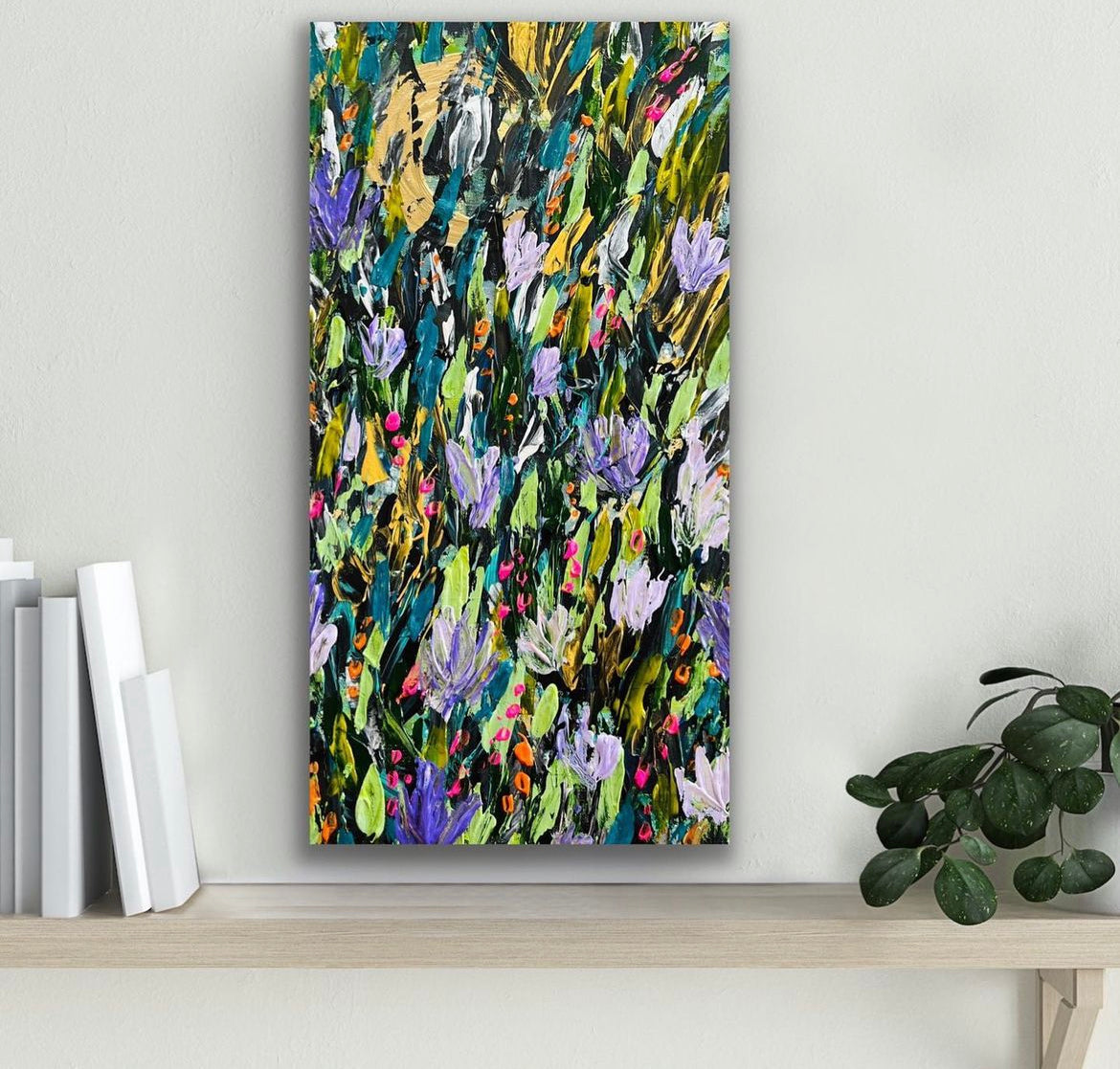 "MoonBeam" Original Painting on Canvas