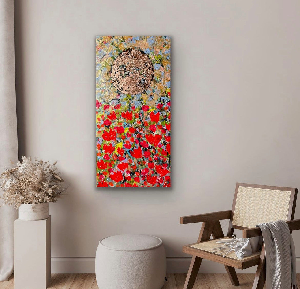 "All We Do Is Shine" Original Painting on Gallery Wrapped Canvas