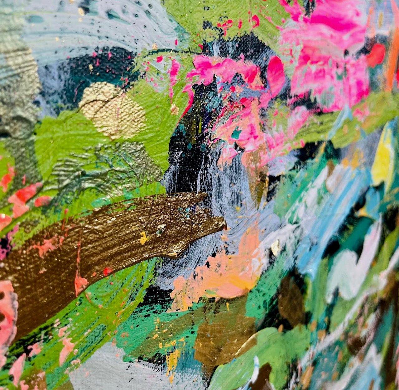 "The Company We Keep" Original Painting