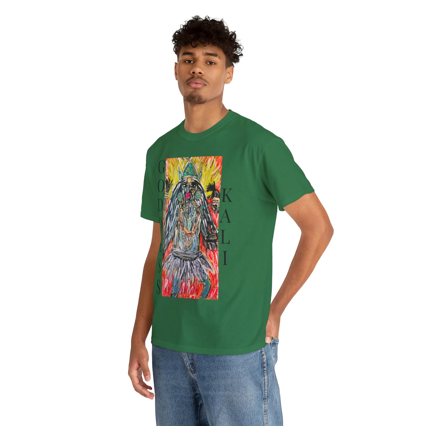 Hindu GODDESS Kali Unisex Heavy Cotton Tee