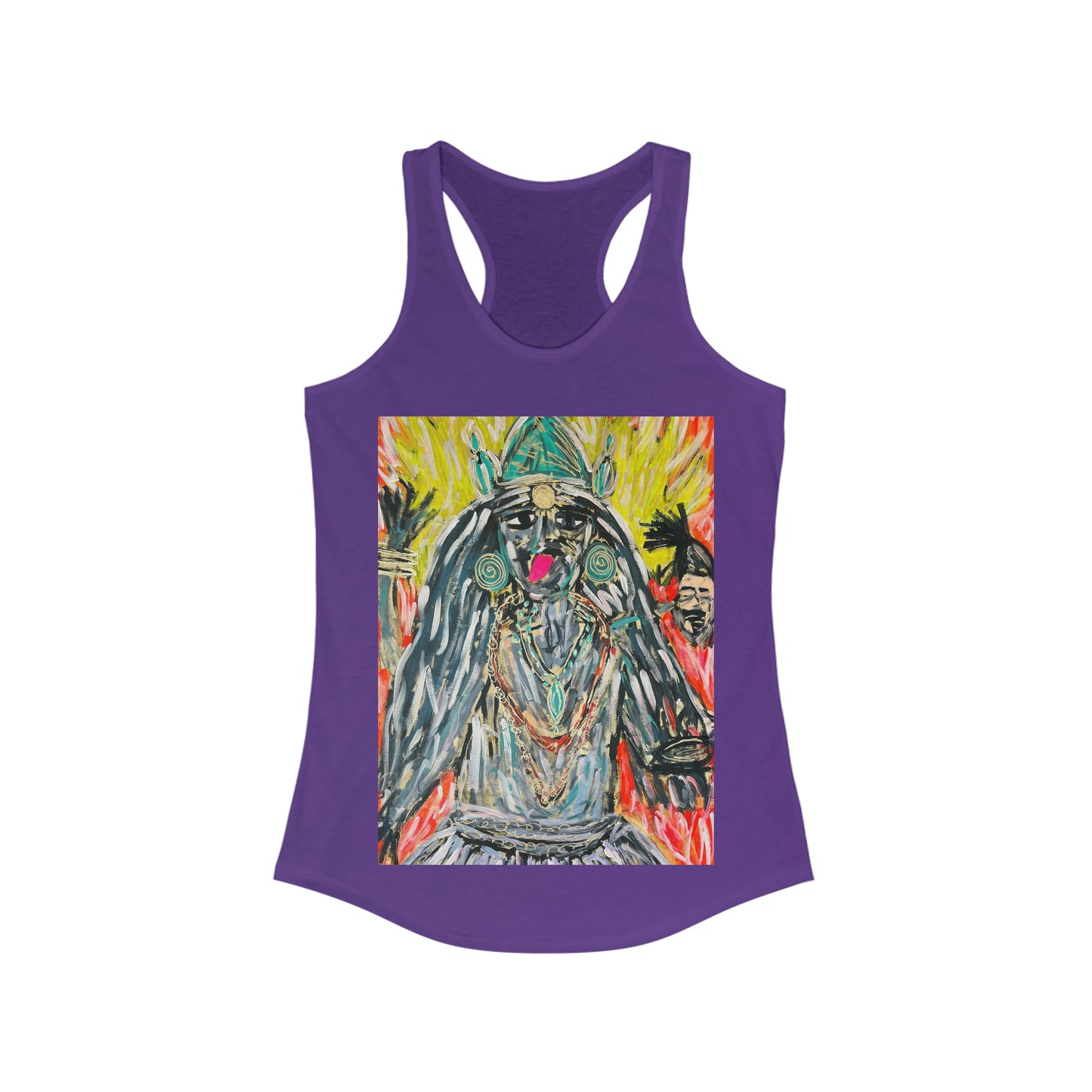 Hindu Goddess Kali Women's Ideal Racerback Tank