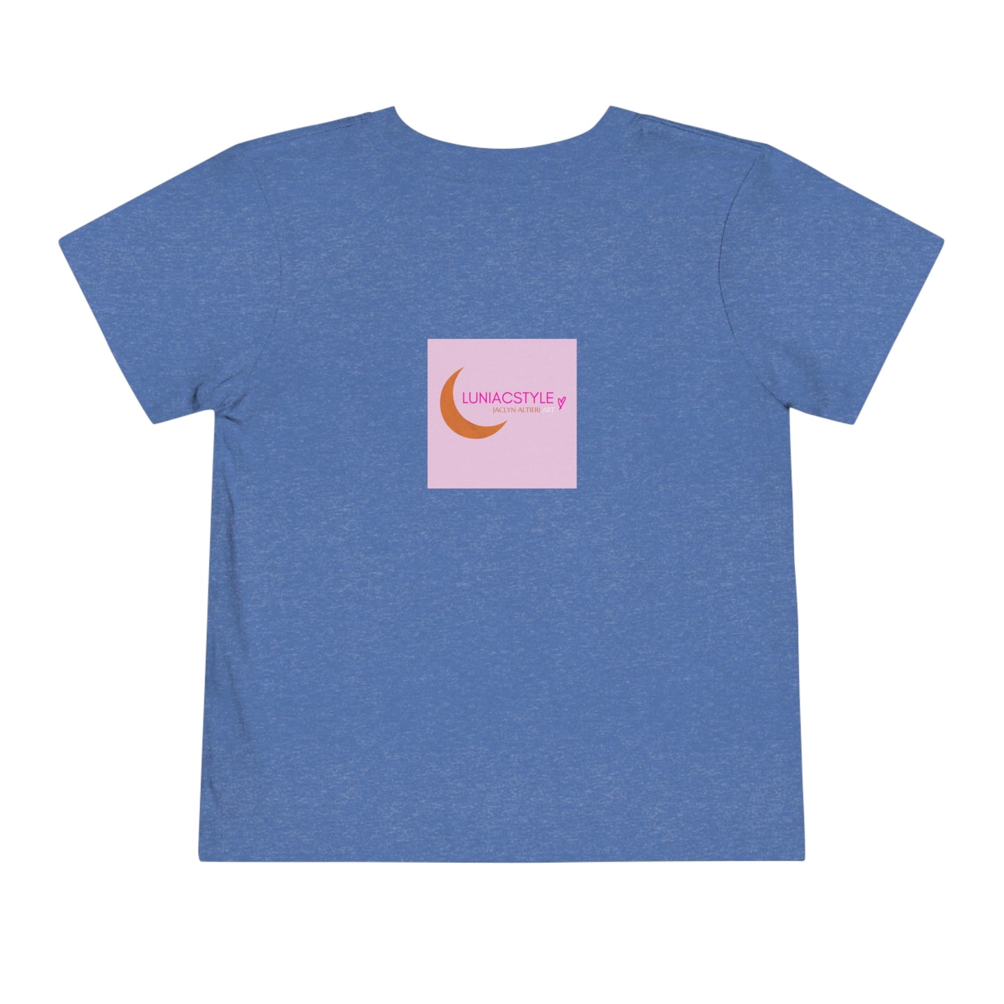 "Penny Lane" Girl Talk Art Toddler Short Sleeve Tee
