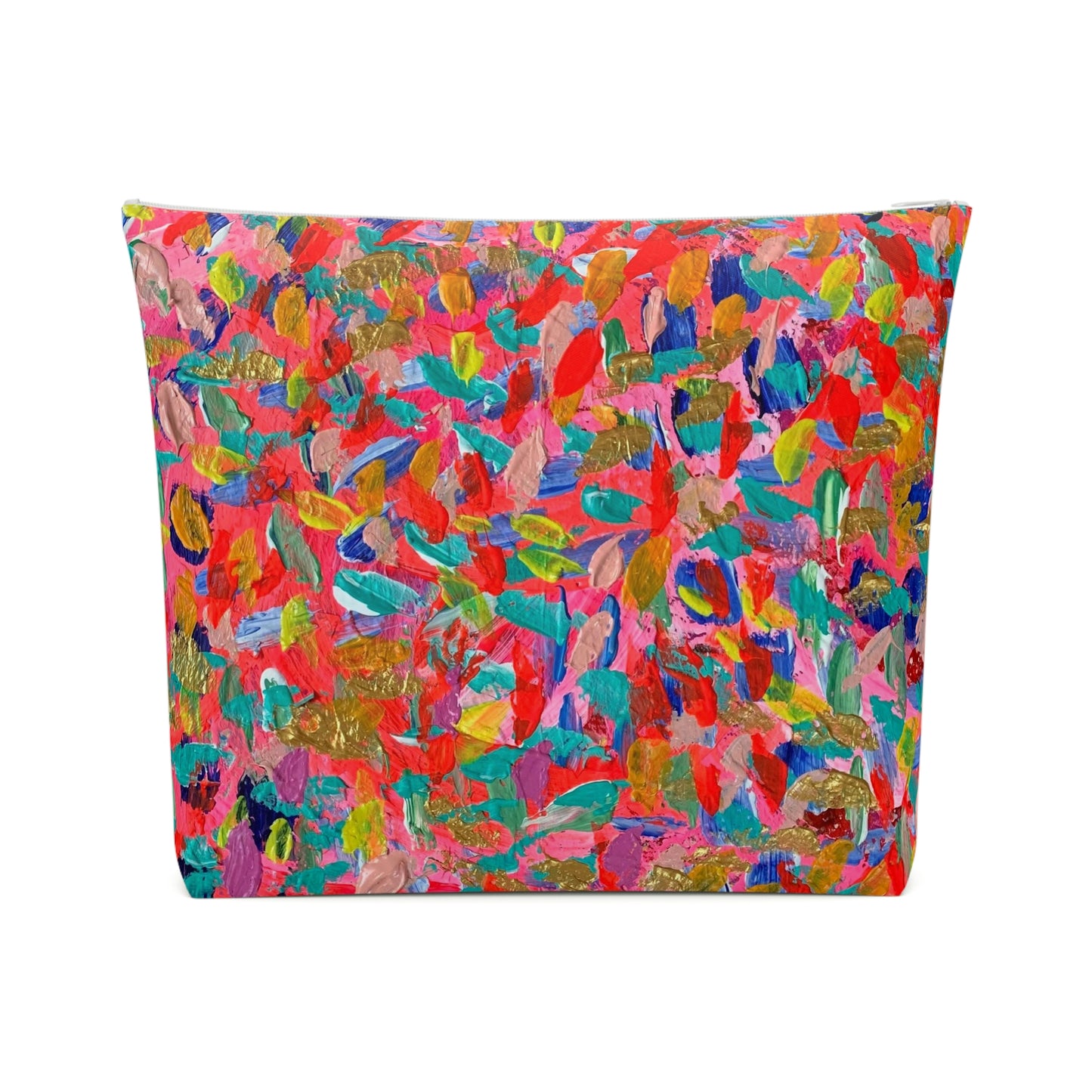 "It's All Jazz" Original Art Work Cotton Cosmetic Bag