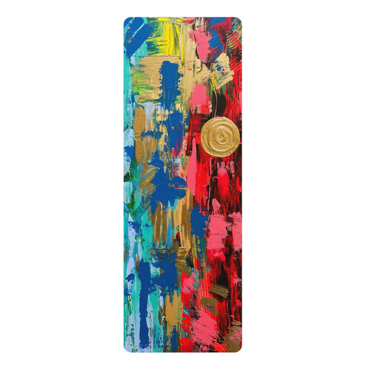 "Endless Summer" Original Art Rubber Yoga Mat