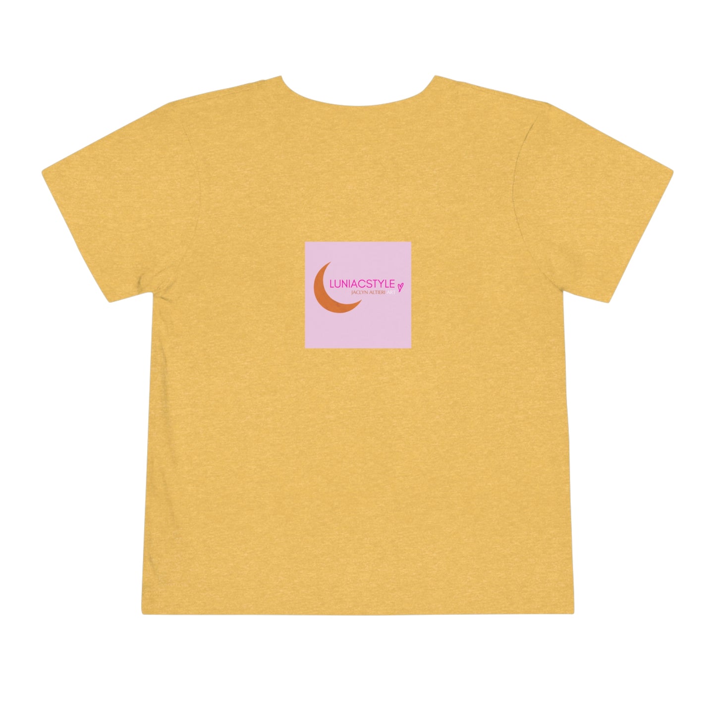 "Penny Lane" Girl Talk Art Toddler Short Sleeve Tee