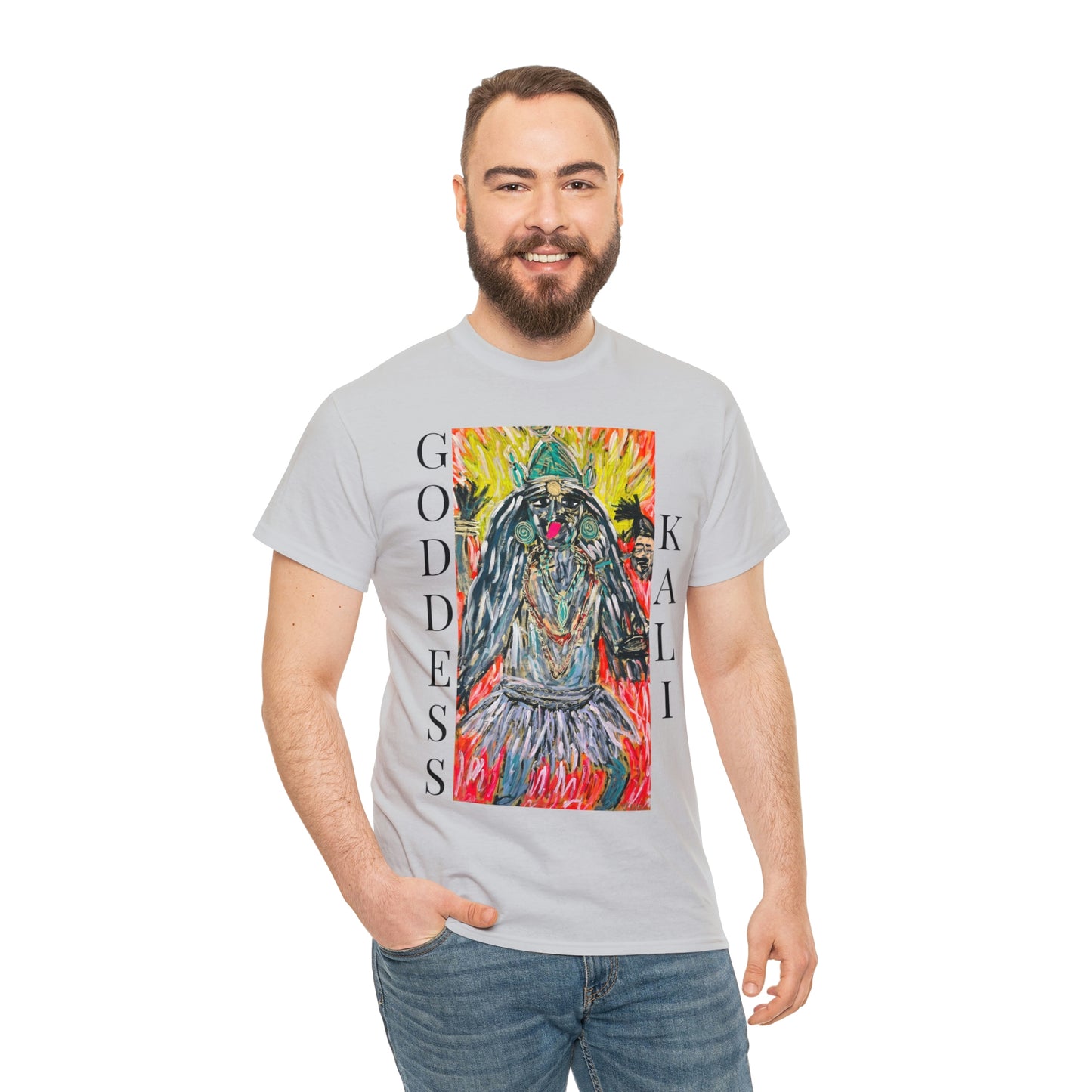 Hindu GODDESS Kali Unisex Heavy Cotton Tee