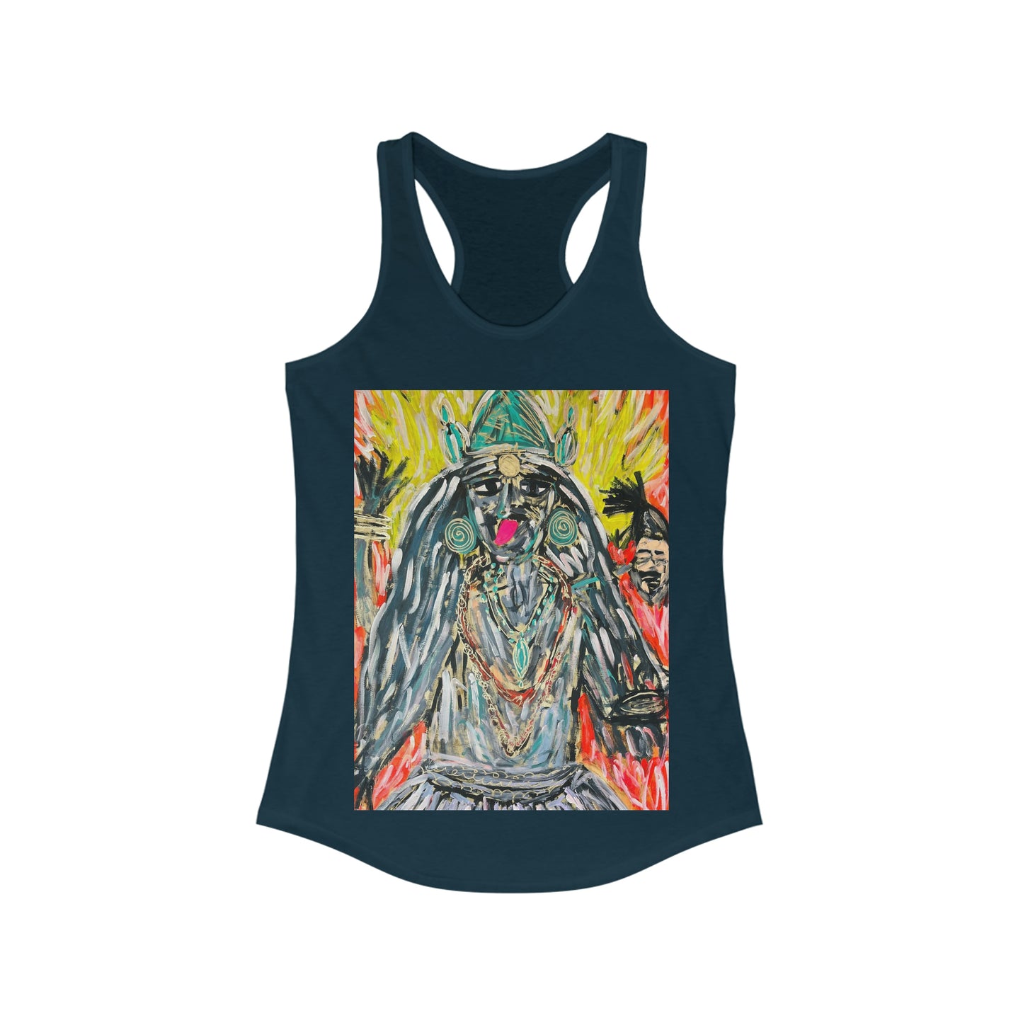 Hindu Goddess Kali Women's Ideal Racerback Tank