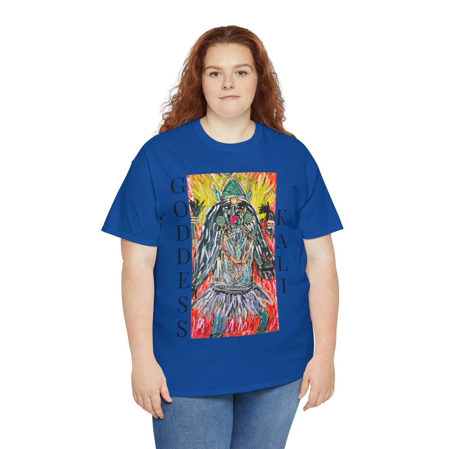 Hindu GODDESS Kali Unisex Heavy Cotton Tee