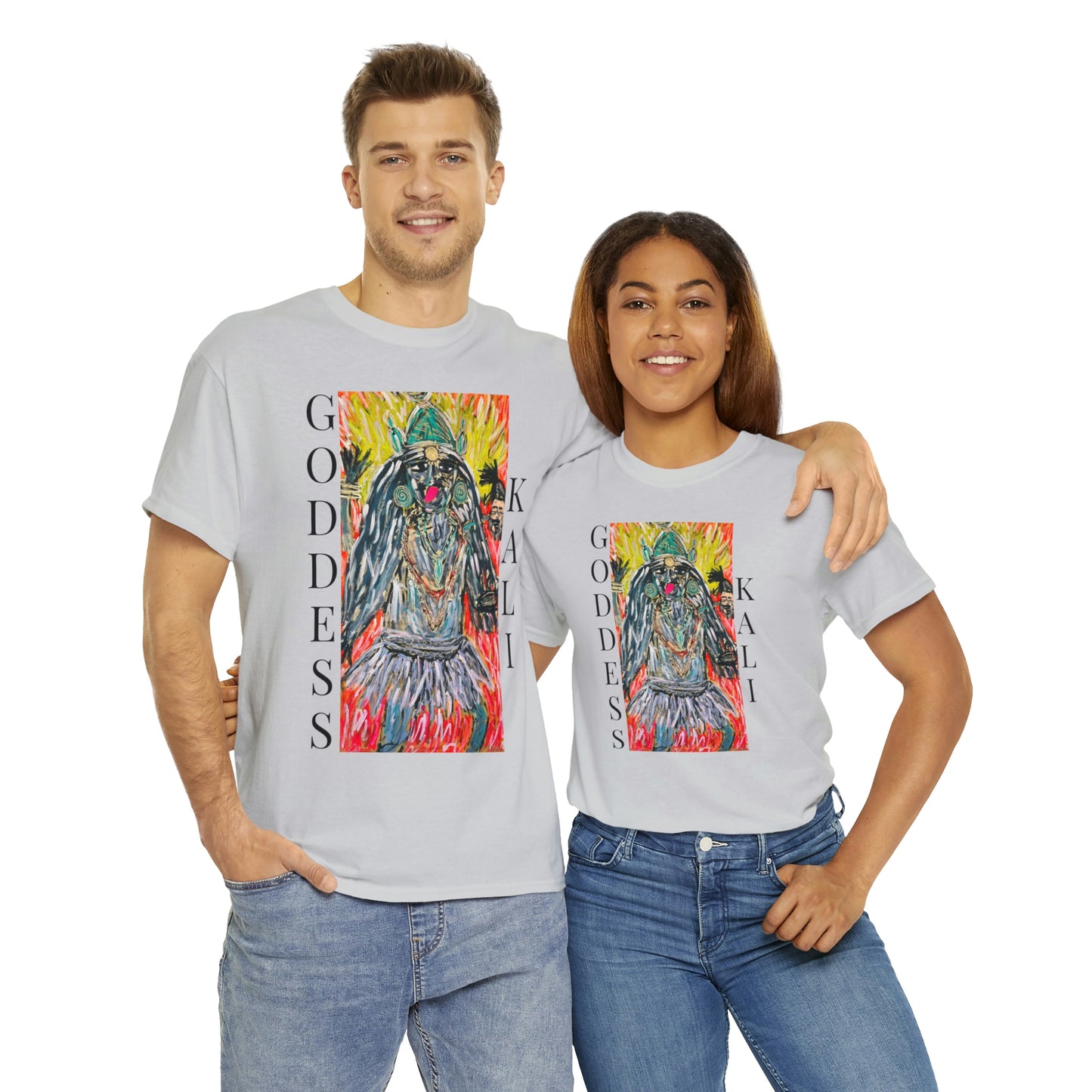 Hindu GODDESS Kali Unisex Heavy Cotton Tee