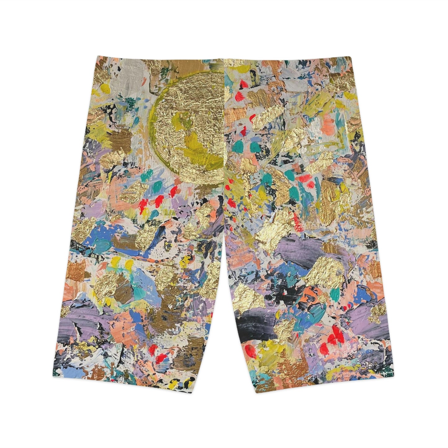 "The Light in Me IS the Light in You" Women's Bike/Yoga Shorts