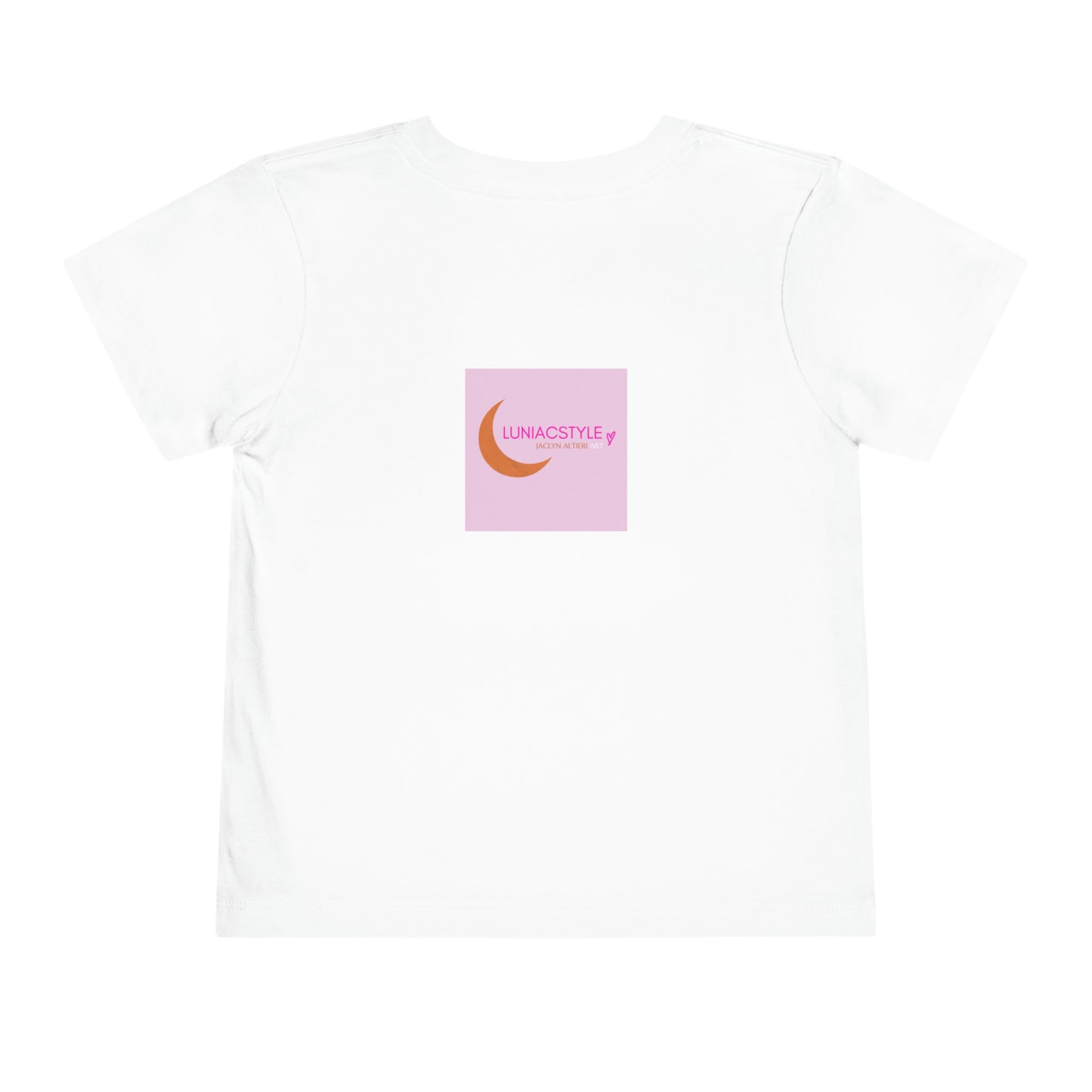 "Penny Lane" Girl Talk Art Toddler Short Sleeve Tee