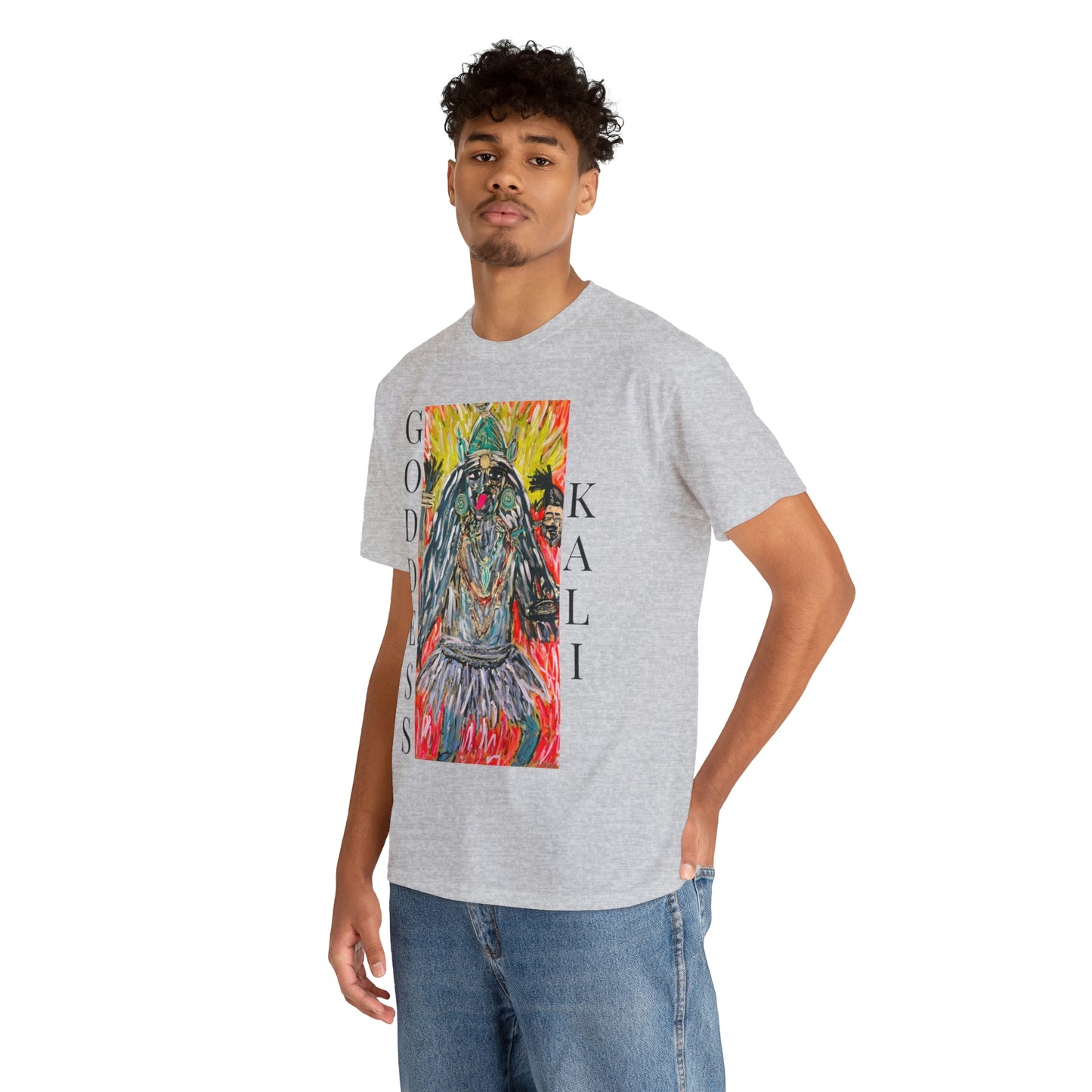 Hindu GODDESS Kali Unisex Heavy Cotton Tee