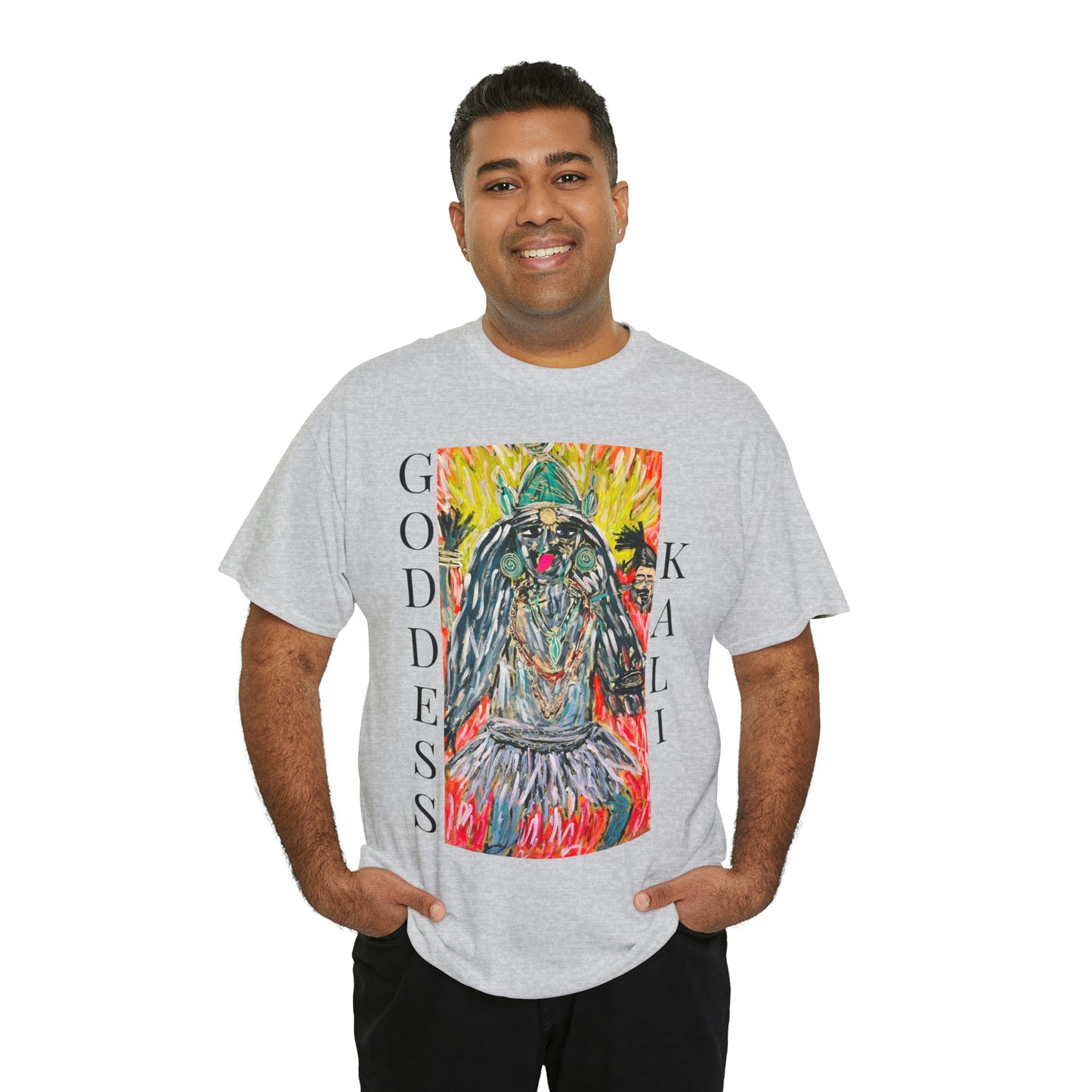 Hindu GODDESS Kali Unisex Heavy Cotton Tee