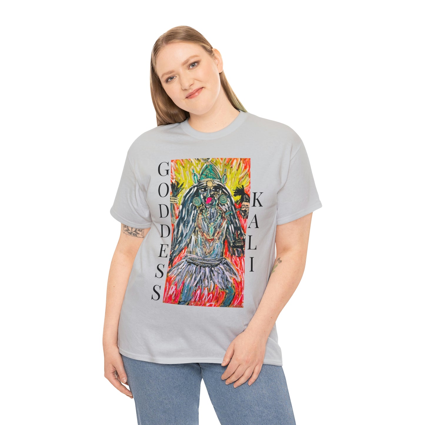 Hindu GODDESS Kali Unisex Heavy Cotton Tee