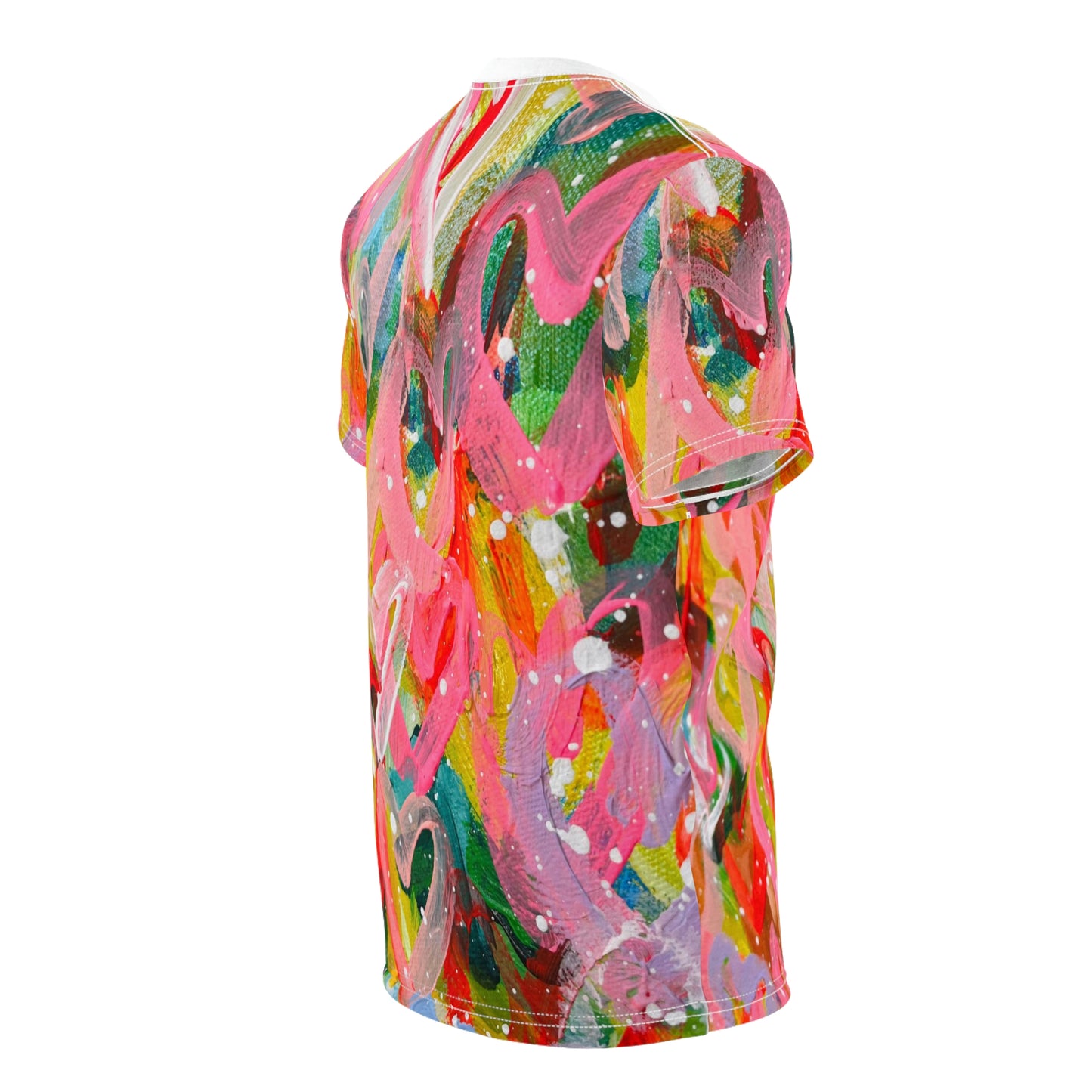 "Let's Get Loud" Original Artwork Unisex Cut & Sew Tee