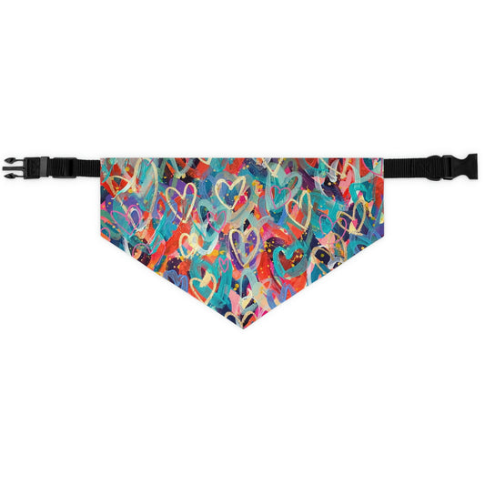 Grateful Heart Art Pet Bandana Collar