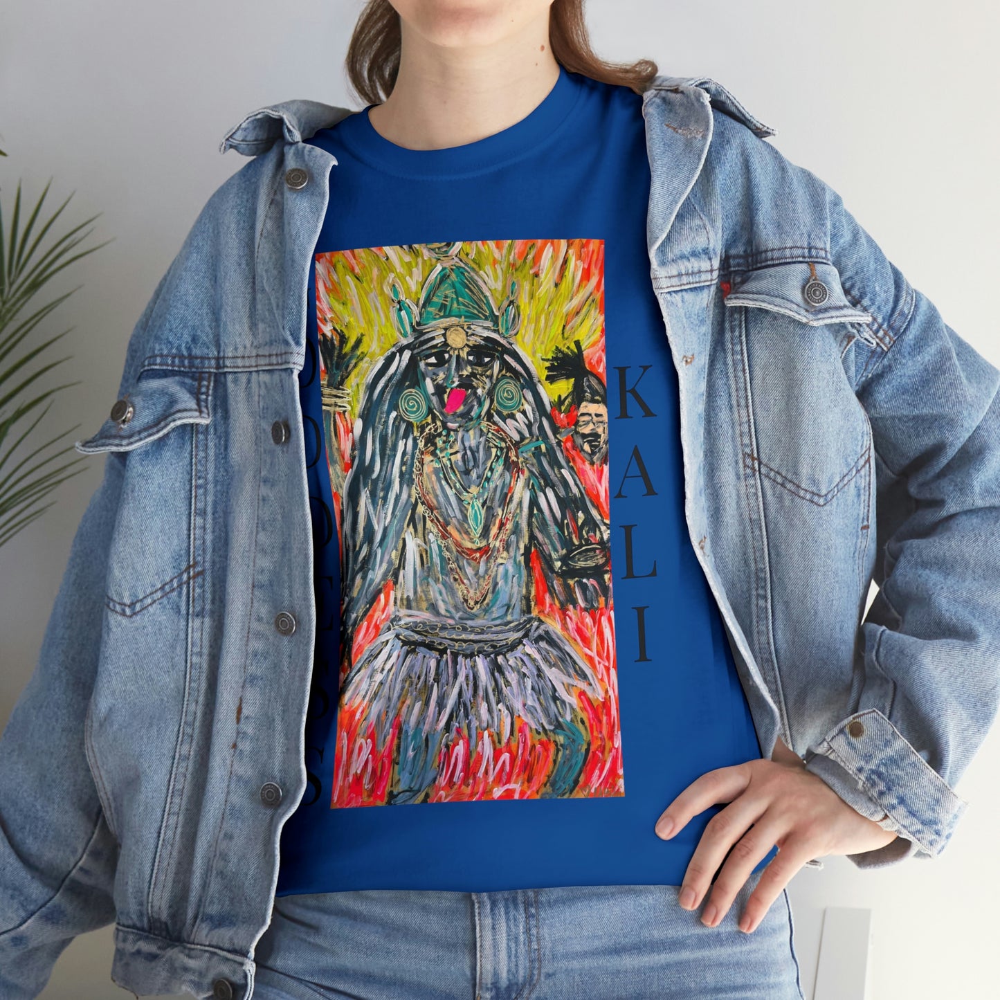 Hindu GODDESS Kali Unisex Heavy Cotton Tee