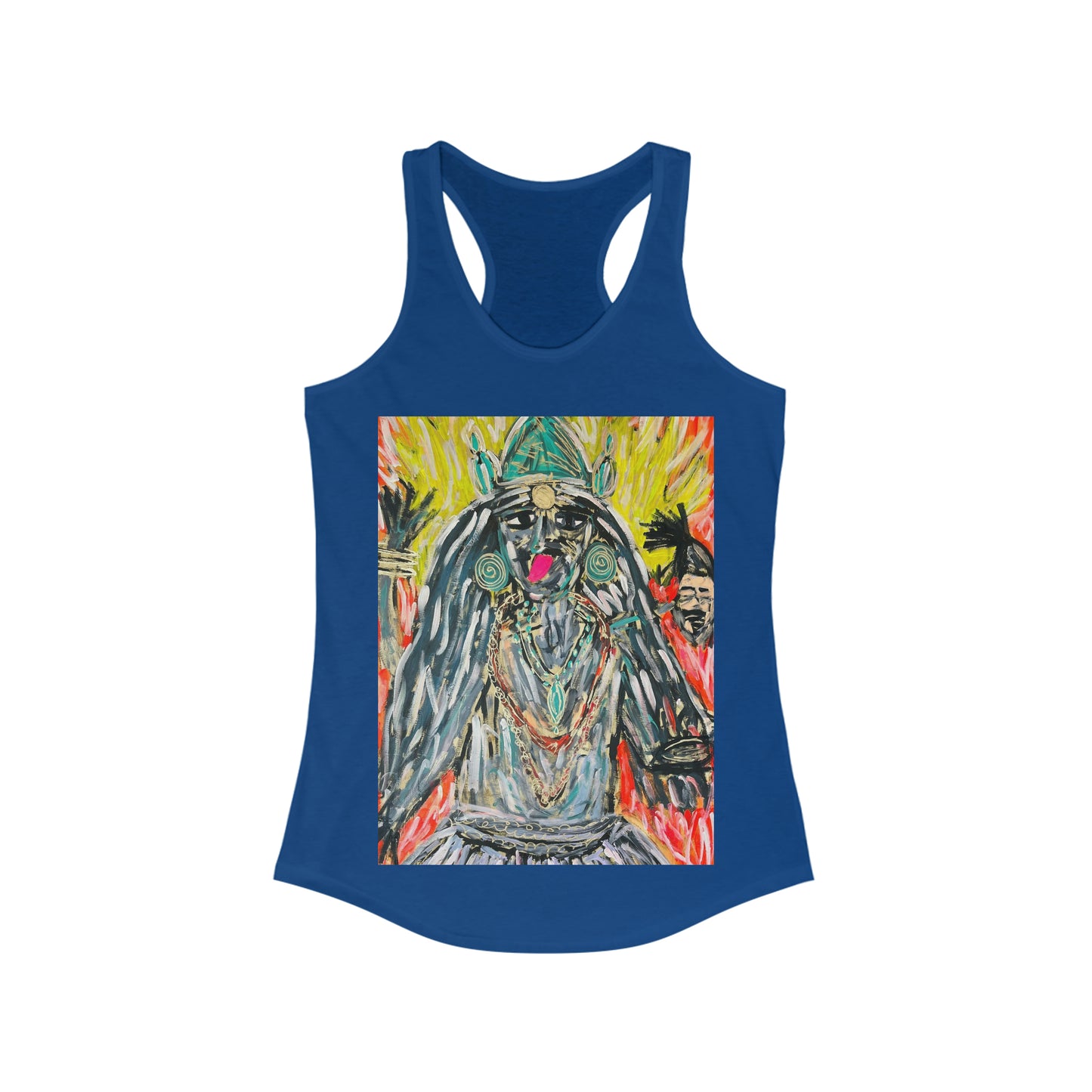Hindu Goddess Kali Women's Ideal Racerback Tank