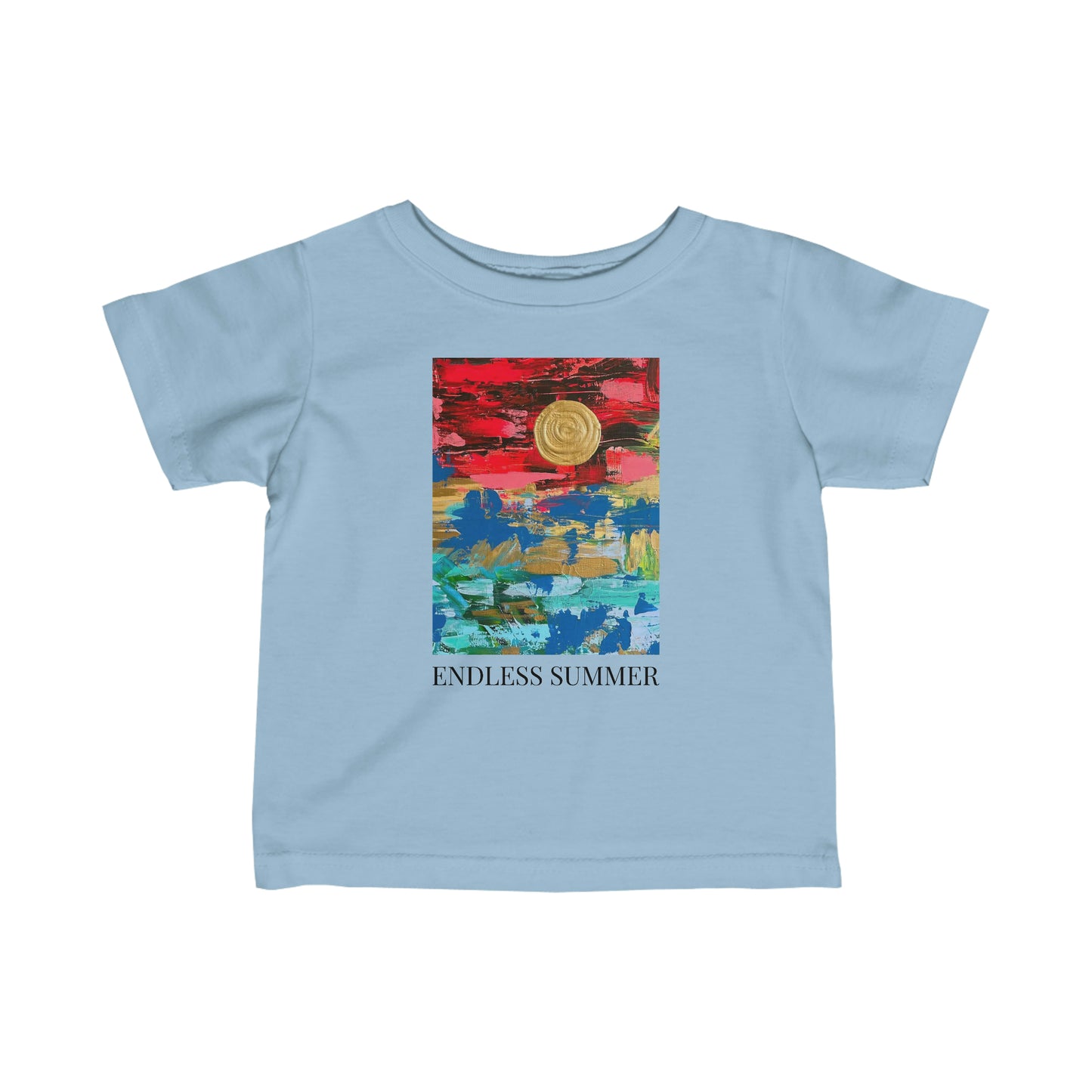 Infant "Endless Summer" Original Artwork Jersey Tee