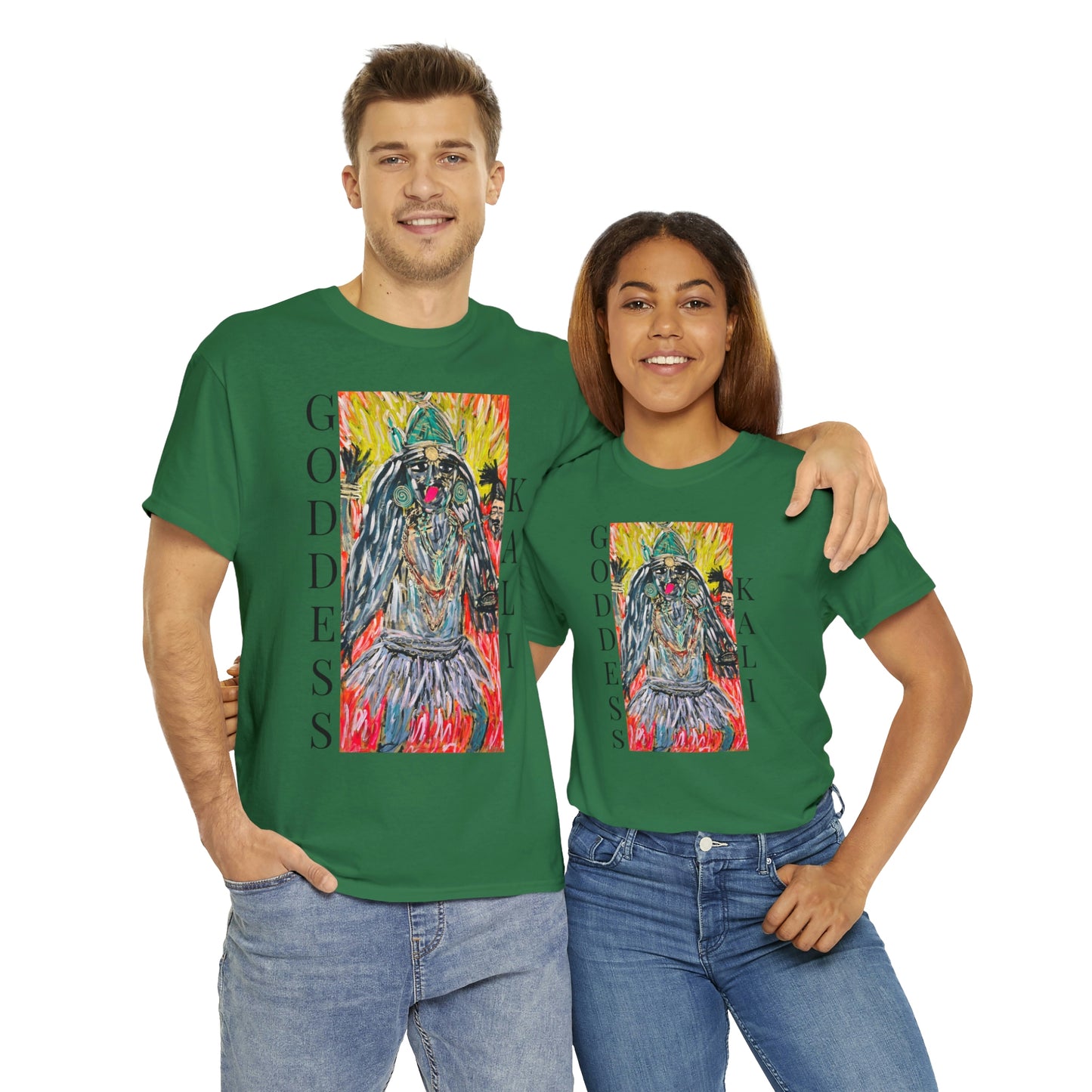 Hindu GODDESS Kali Unisex Heavy Cotton Tee