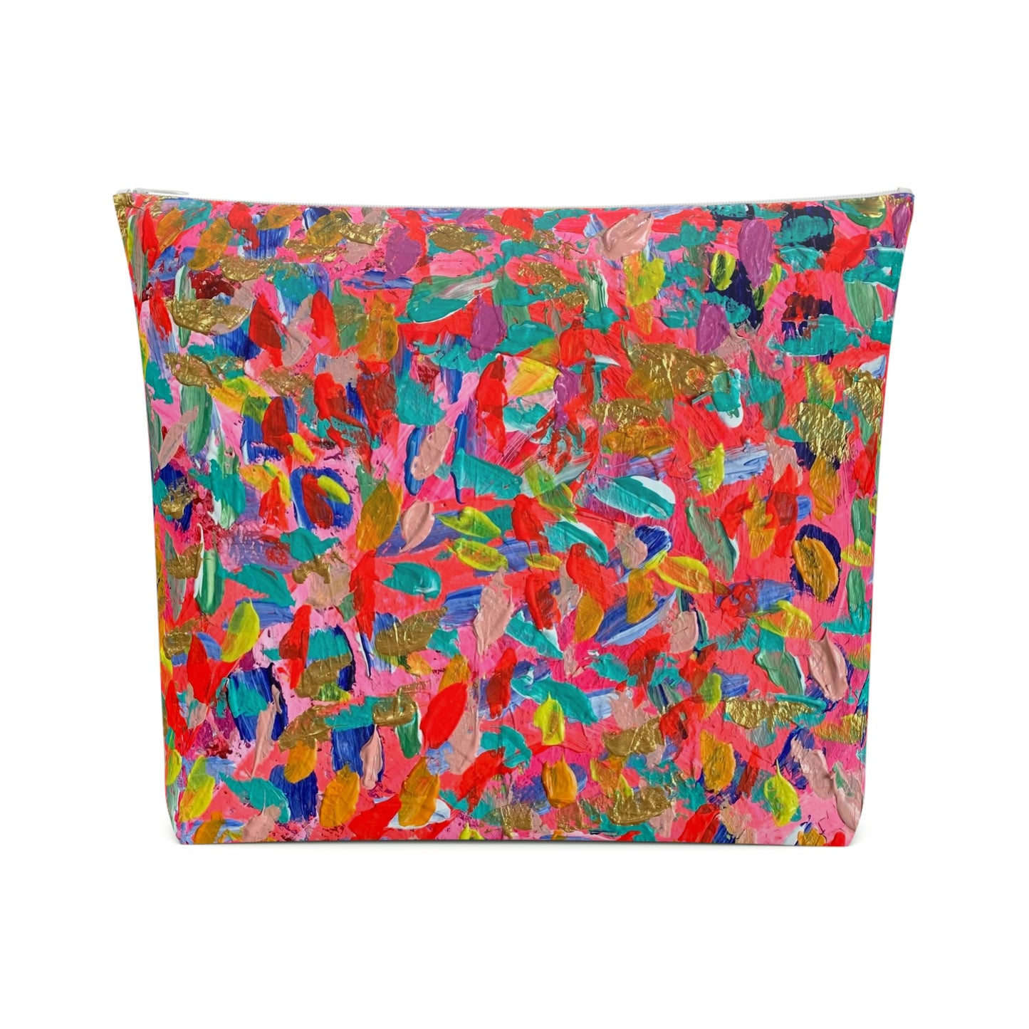 "It's All Jazz" Original Art Work Cotton Cosmetic Bag