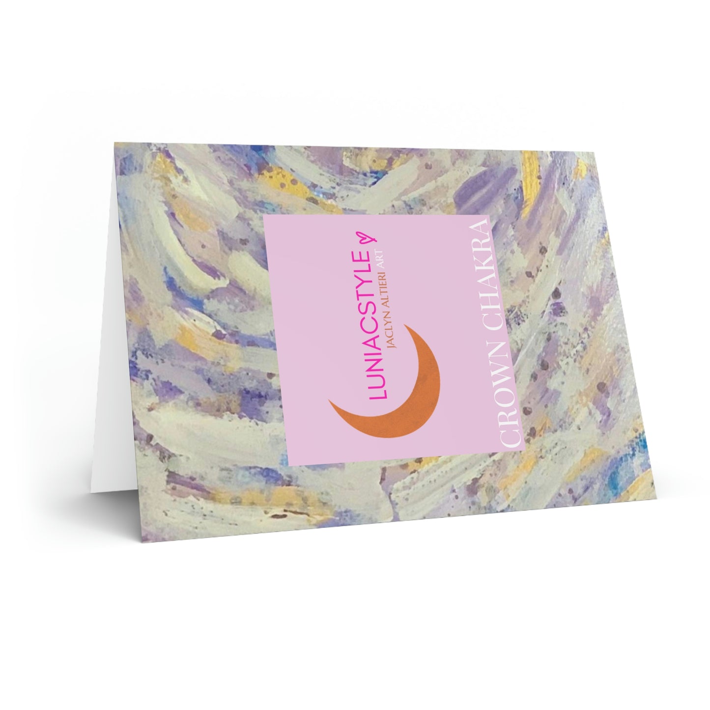 CROWN CHAKRA Greeting Card