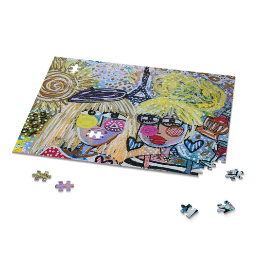 "2 American Girls in Paris"Puzzle