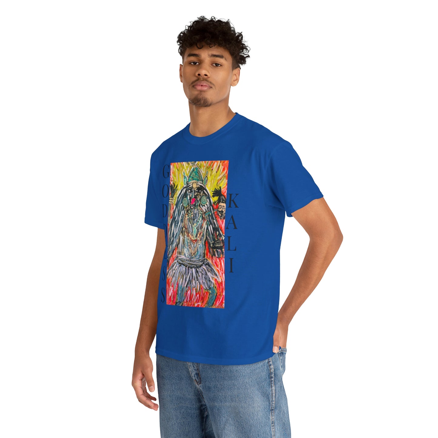 Hindu GODDESS Kali Unisex Heavy Cotton Tee