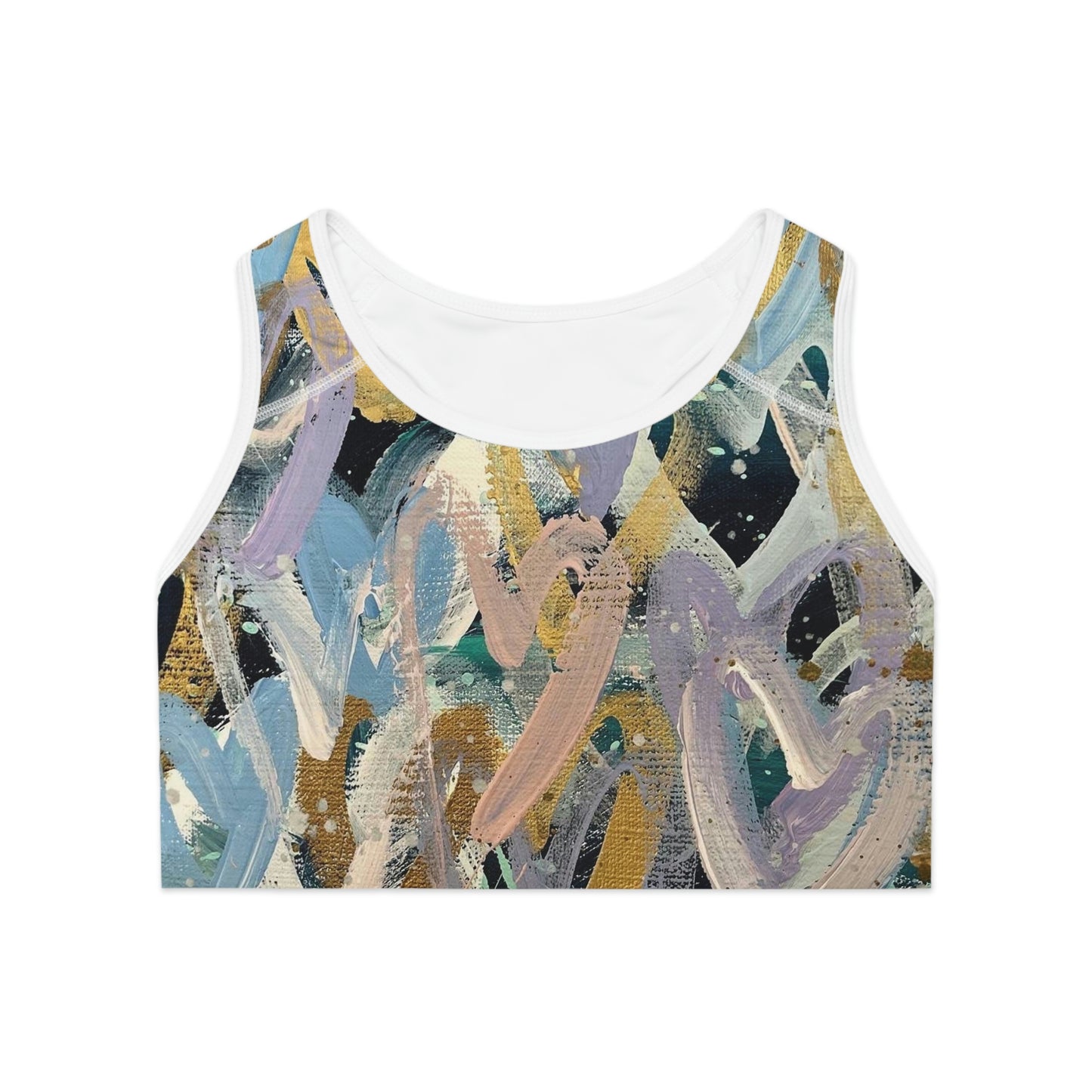 "Journey of a Thousand Hearts" Sports Bra