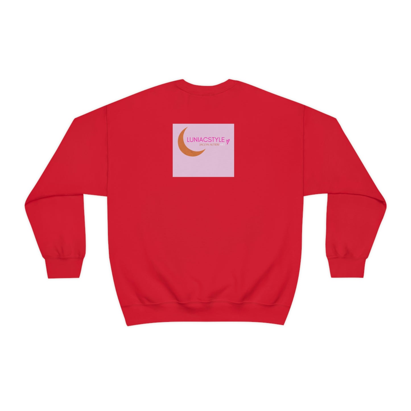 "OLD FRIENDS" Girl Talk Art Series Unisex Heavy Blend Crewneck Sweatshirt