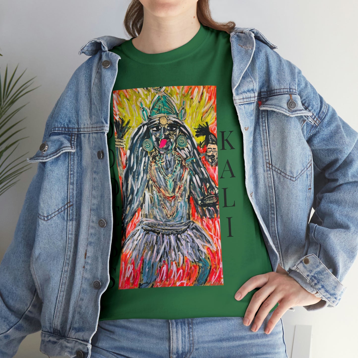 Hindu GODDESS Kali Unisex Heavy Cotton Tee