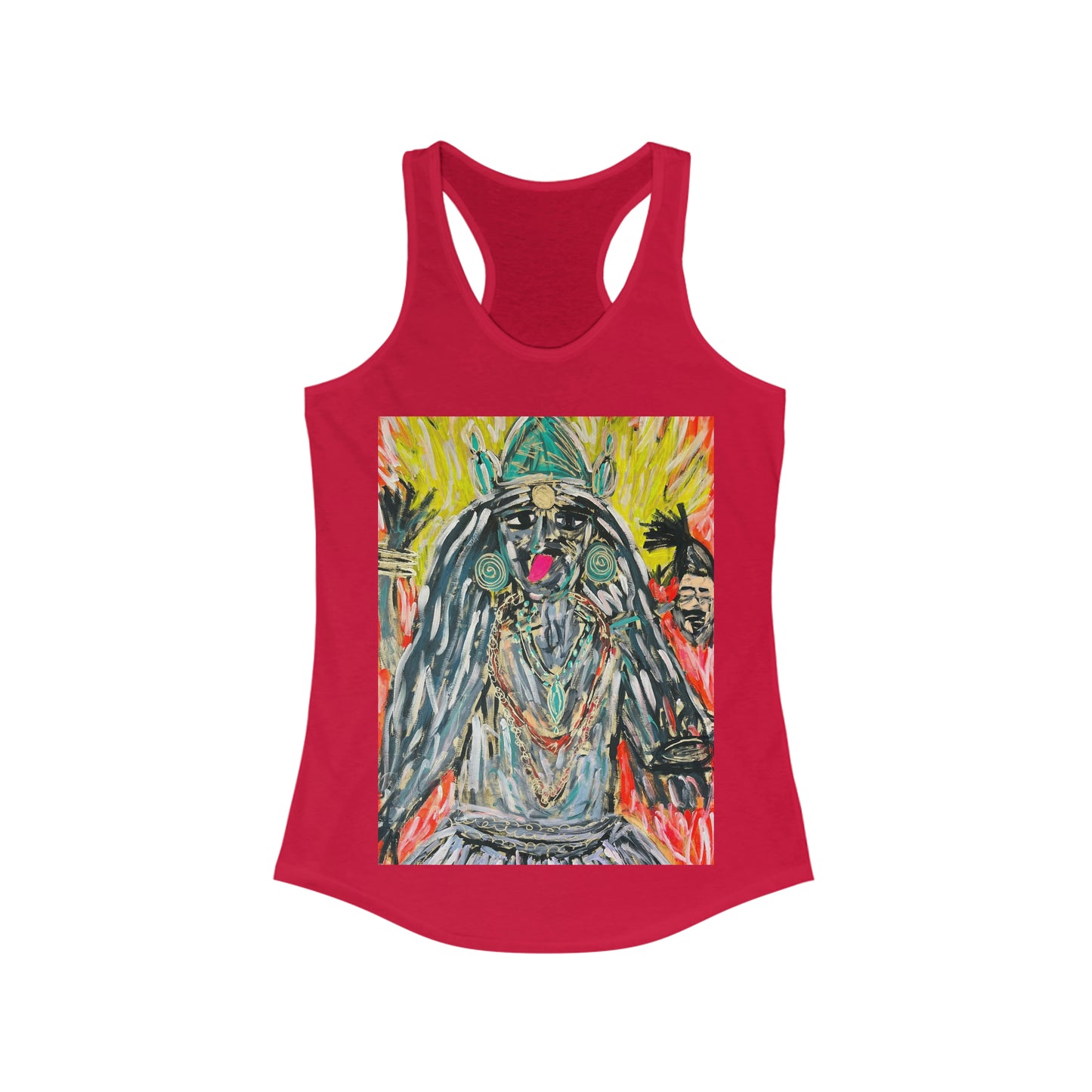 Hindu Goddess Kali Women's Ideal Racerback Tank