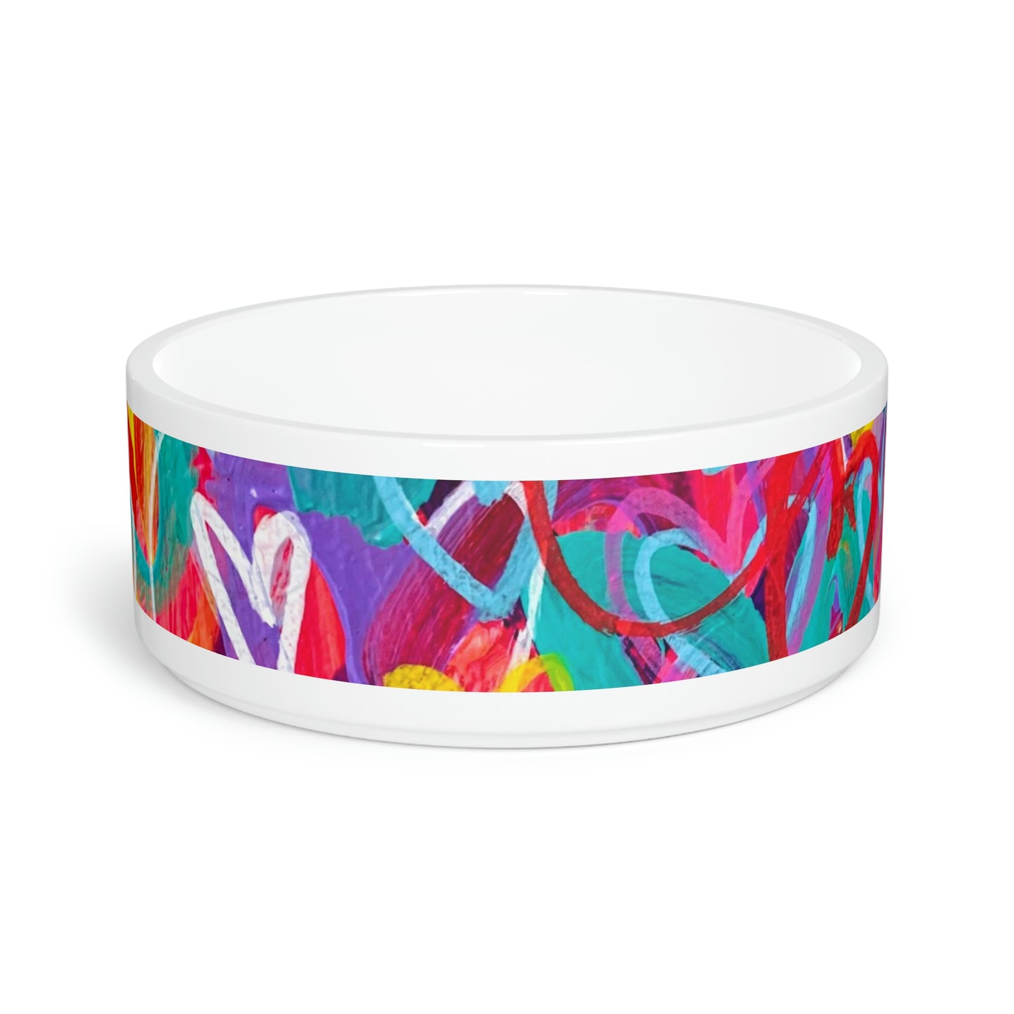 Grateful Heart Art Pet Bowl