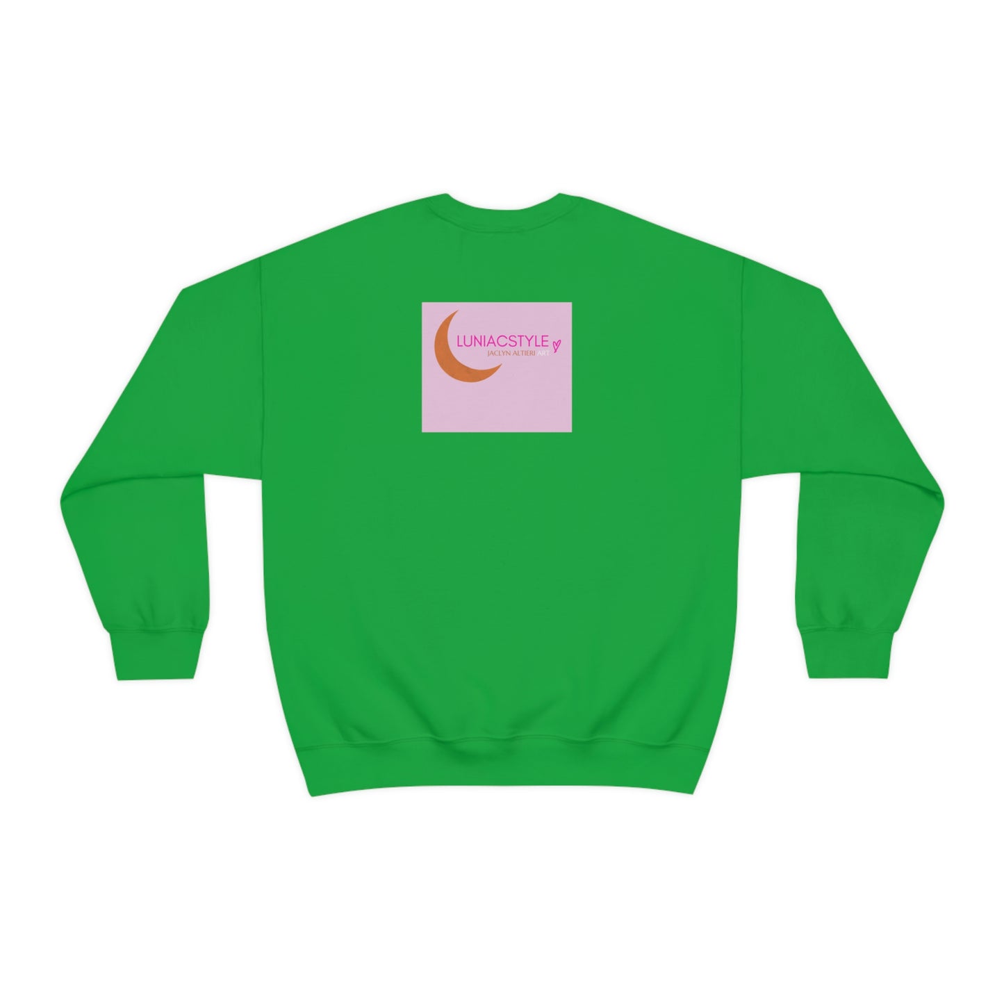 "OLD FRIENDS" Girl Talk Art Series Unisex Heavy Blend Crewneck Sweatshirt