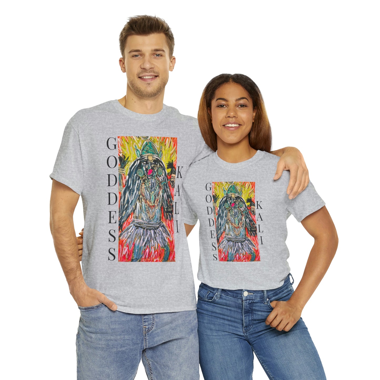Hindu GODDESS Kali Unisex Heavy Cotton Tee