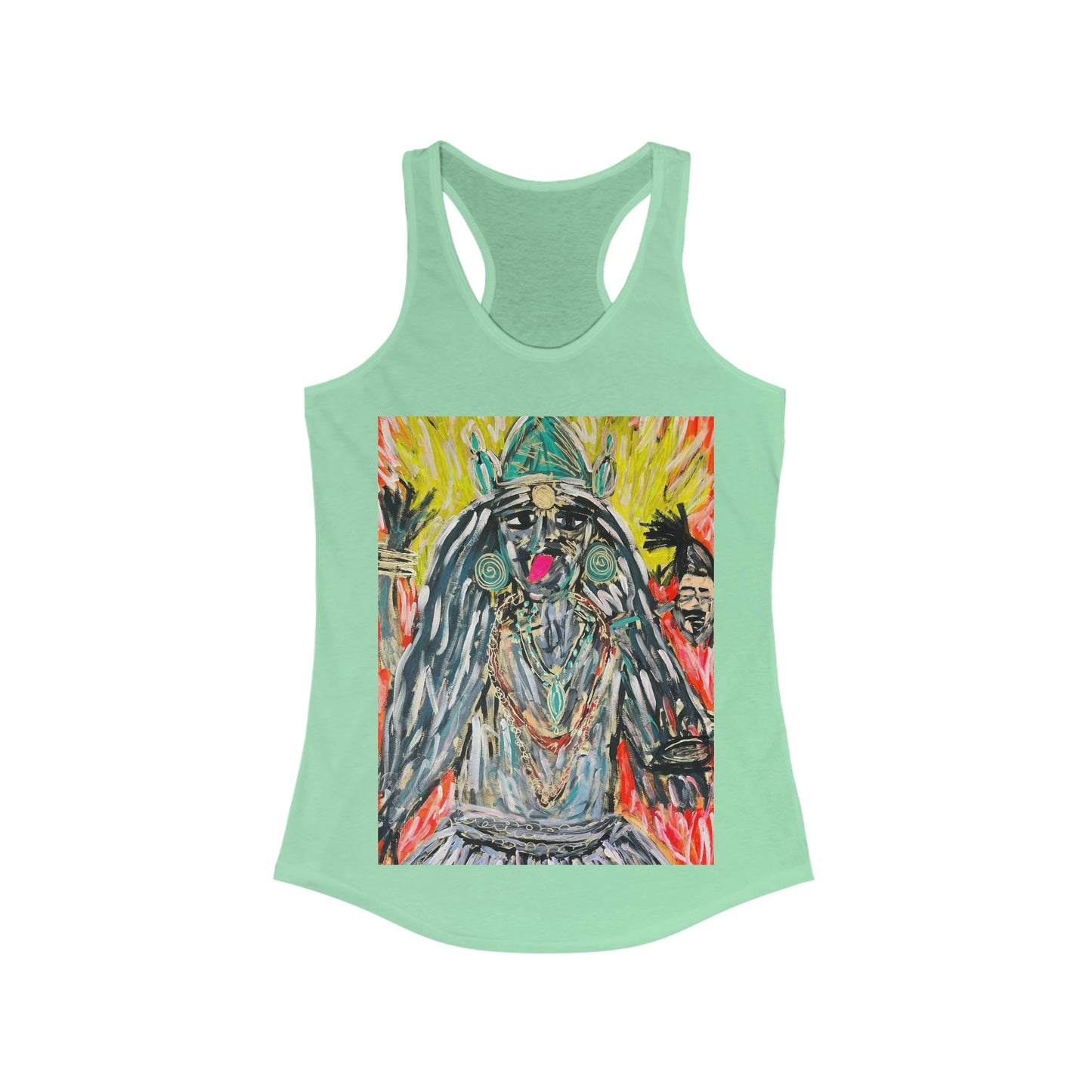 Hindu Goddess Kali Women's Ideal Racerback Tank