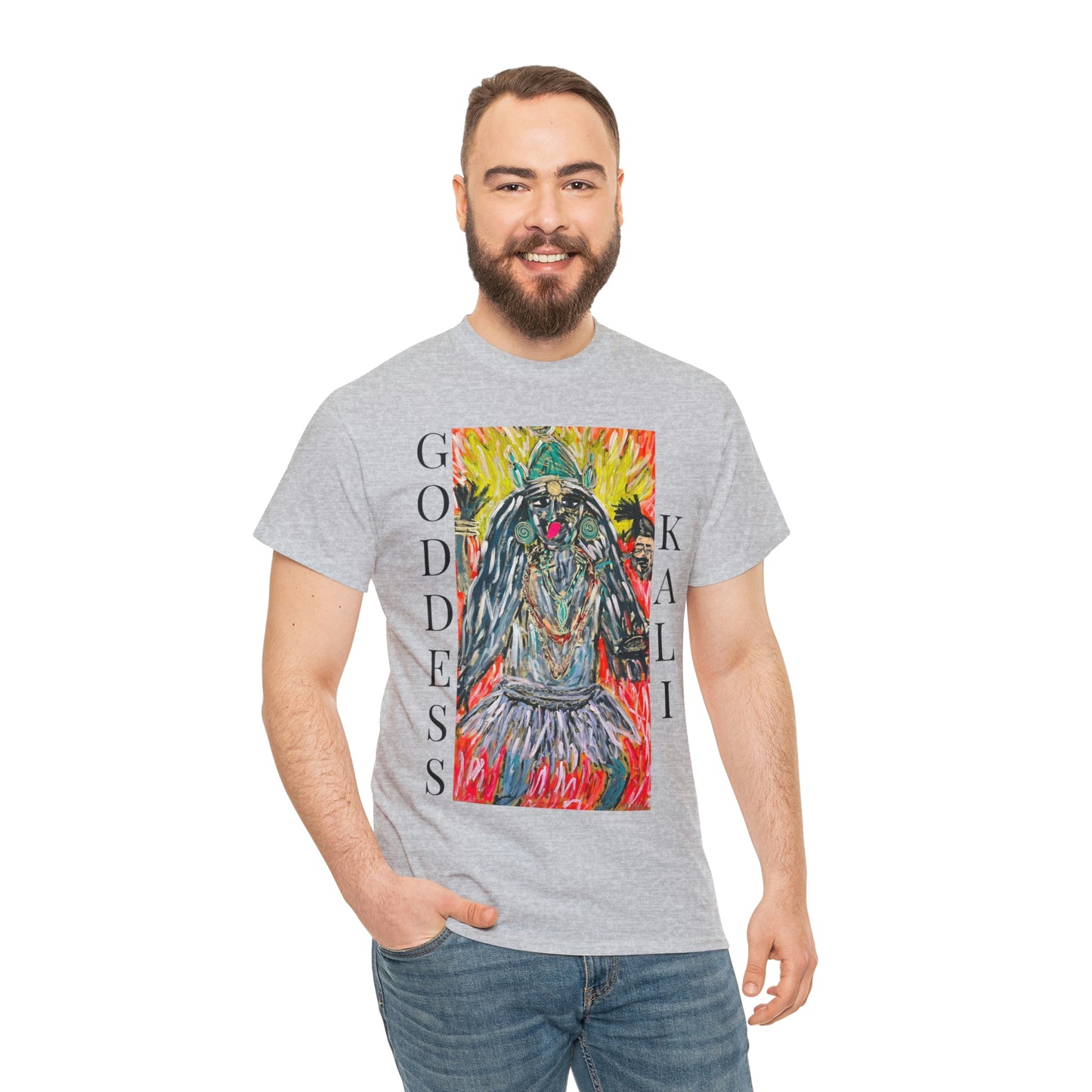 Hindu GODDESS Kali Unisex Heavy Cotton Tee