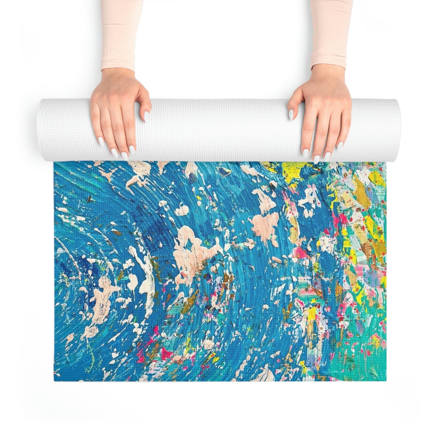 "Sun Pulse" Foam Yoga Mat