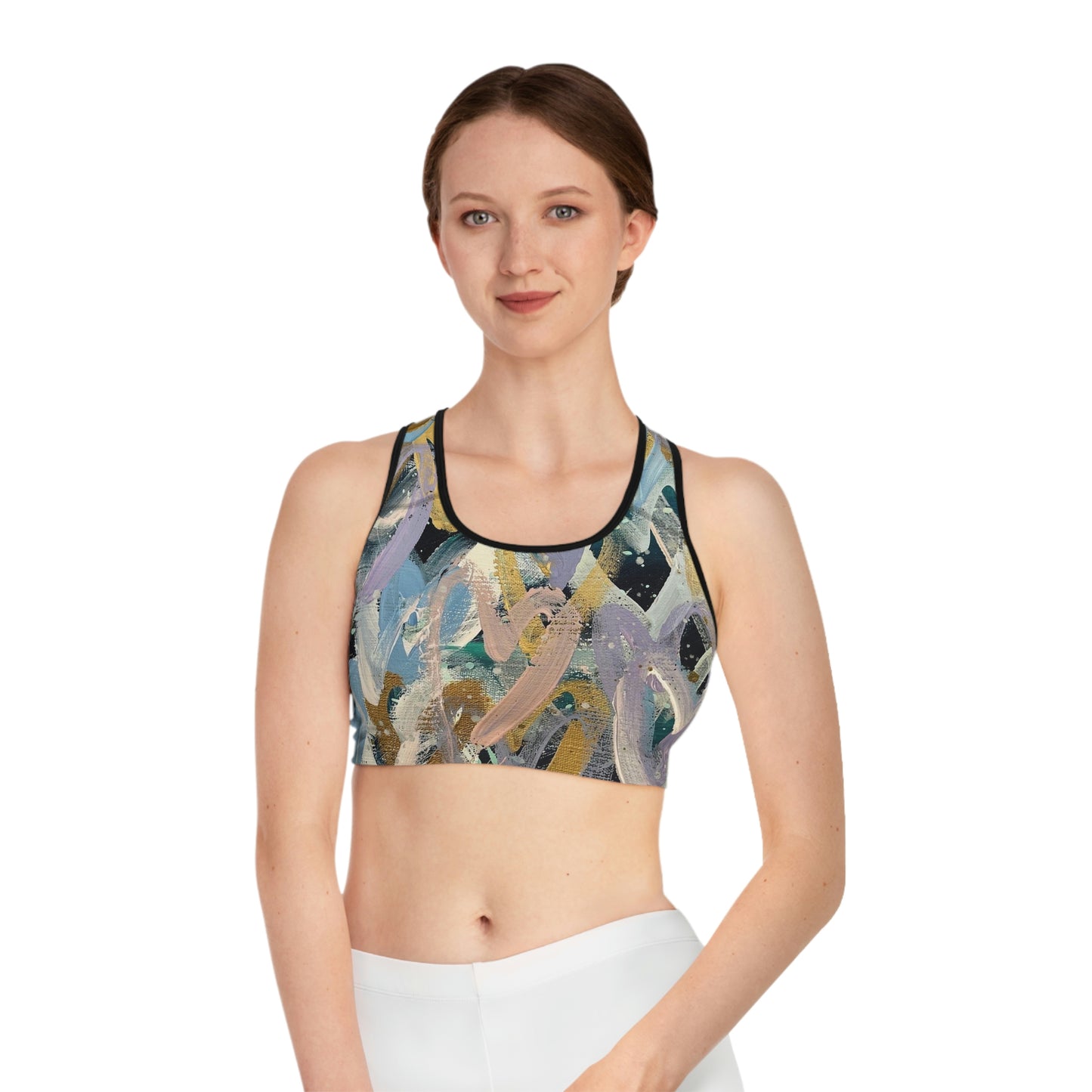 "Journey of a Thousand Hearts" Sports Bra